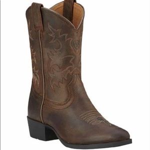 Ariat kids heritage western boots